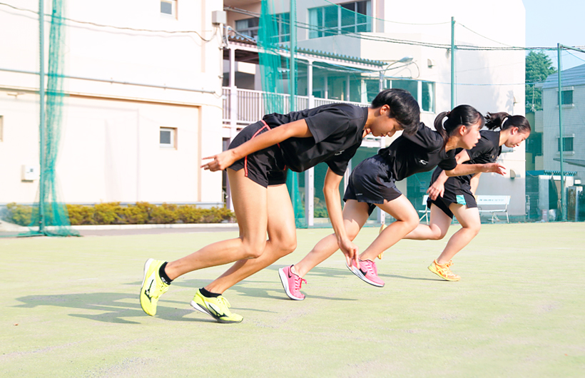 陸上競技部 二階堂高校 日本女子体育大学附属二階堂高等学校