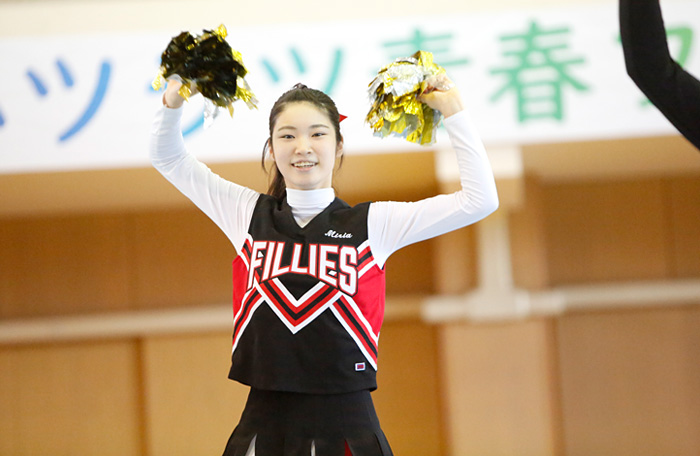チアリーディング部 – 日本女子体育大学附属二階堂高校 – 日本