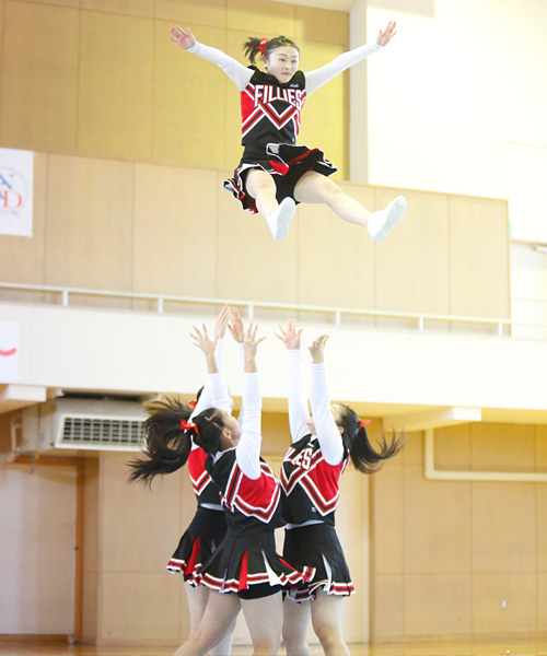 チアリーディング部 – 日本女子体育大学附属二階堂高校 – 日本女子体育 