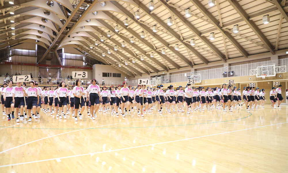体育祭2024 – 日本女子体育大学附属二階堂高等学校 – 日本女子体育大学
