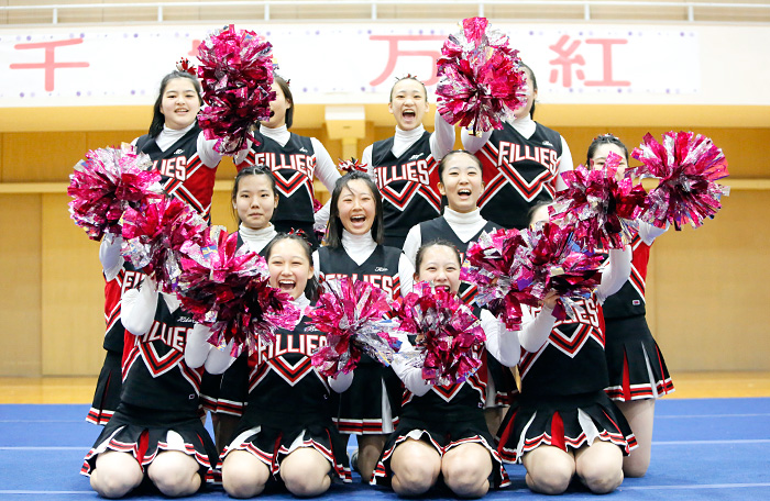 チアリーディング部 – 日本女子体育大学附属二階堂高校 – 日本女子体育